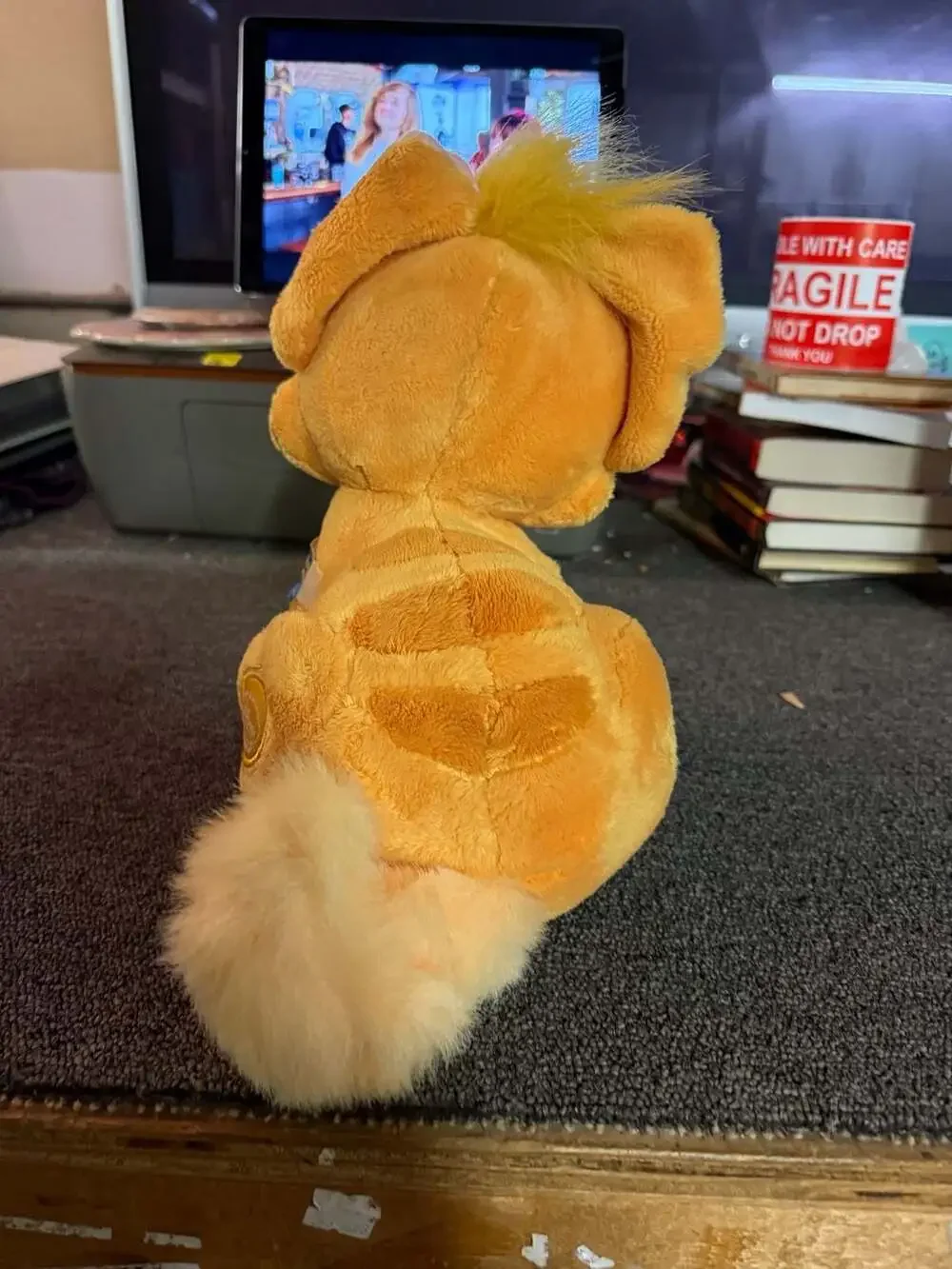Disney Store Stamped Oliver from Oliver and Company Plush